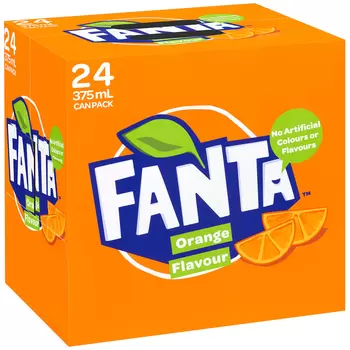 Fanta Orange Can 24 x 375ml