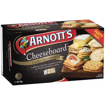 Arnott's Cheeseboard Crackers 500g