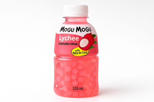 Mogu Mogu Lychee Flavoured Drink With Nata De Coco 320ml